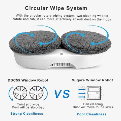 Imagen 2 del producto XIAOMI Robot limpiador de Vidrio DDC5 Color Negro