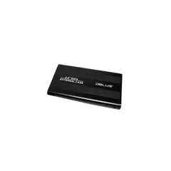 DBLUE - Cofre Disco Duro 2.5 Sata Negro - SC