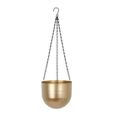 Imagen 2 del producto Porta Maceta Macetero Metal Colgante Dorado Diseño Nórdico