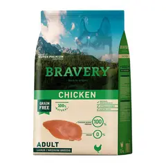 BRAVERY - Perros Adulto Pollo 4 kg