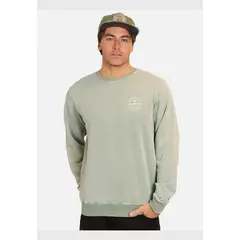 MAUI AND SONS - Poleron Cuello Redondo Live In The Walley Crew Process Hombre