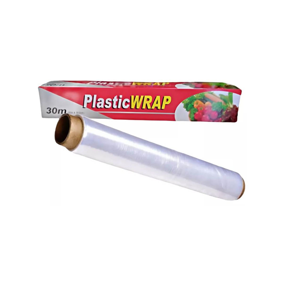 GENERICO - Rollo Papel Film Alusa Plástico/ Para Alimentos/cocina 30 Mt