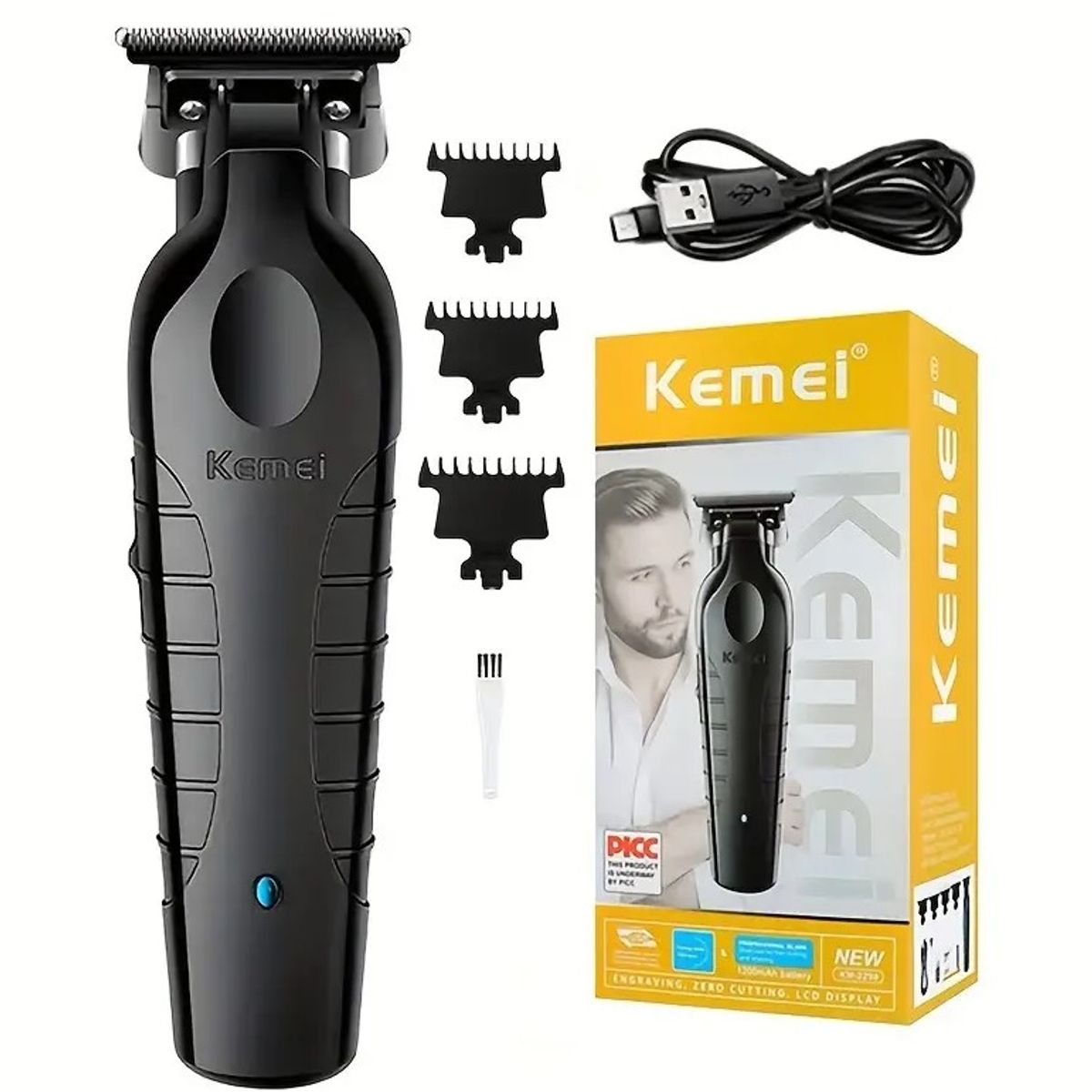 KEMEI - MAQUINA DE CORTE KEMEI 2299 CARGA TIPO C