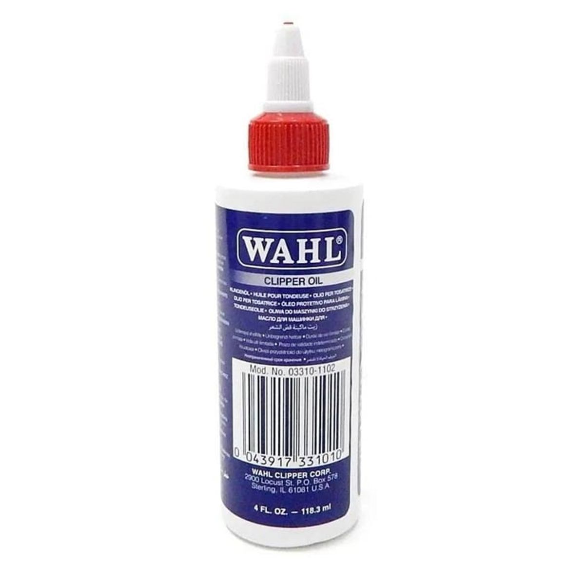 WAHL - Aceite Para Limpiar Cuchillas Maquina Afeitadora Wahl Original 118 ml