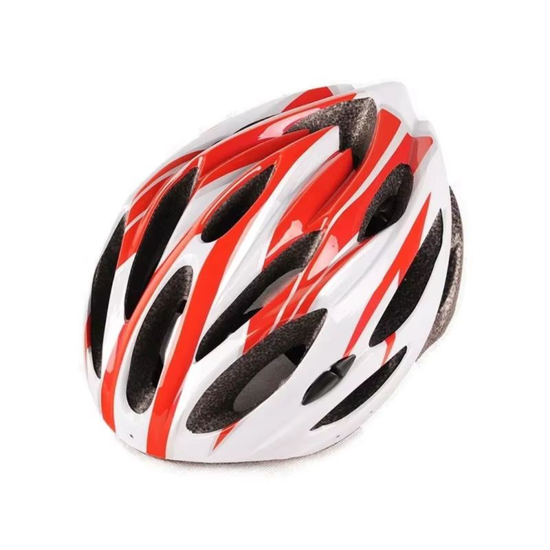 GENERICO - Casco Bicicleta Ciclismo Rojo