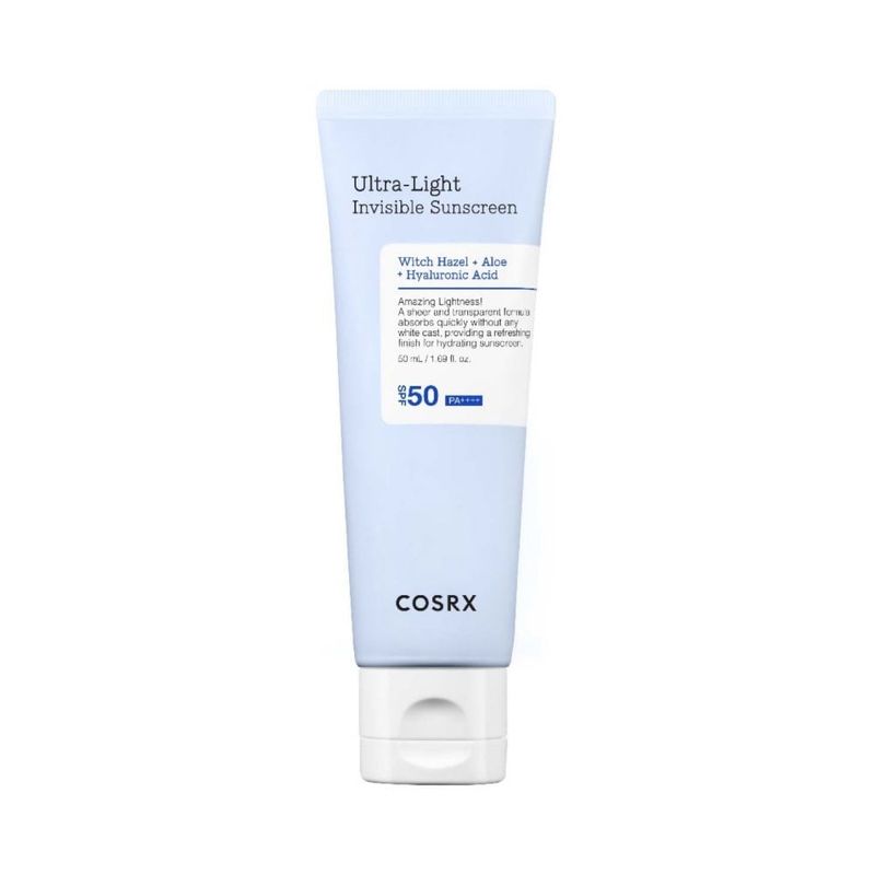 COSRX - Protector solar hidratante ligero con aloe ácido hialurónico