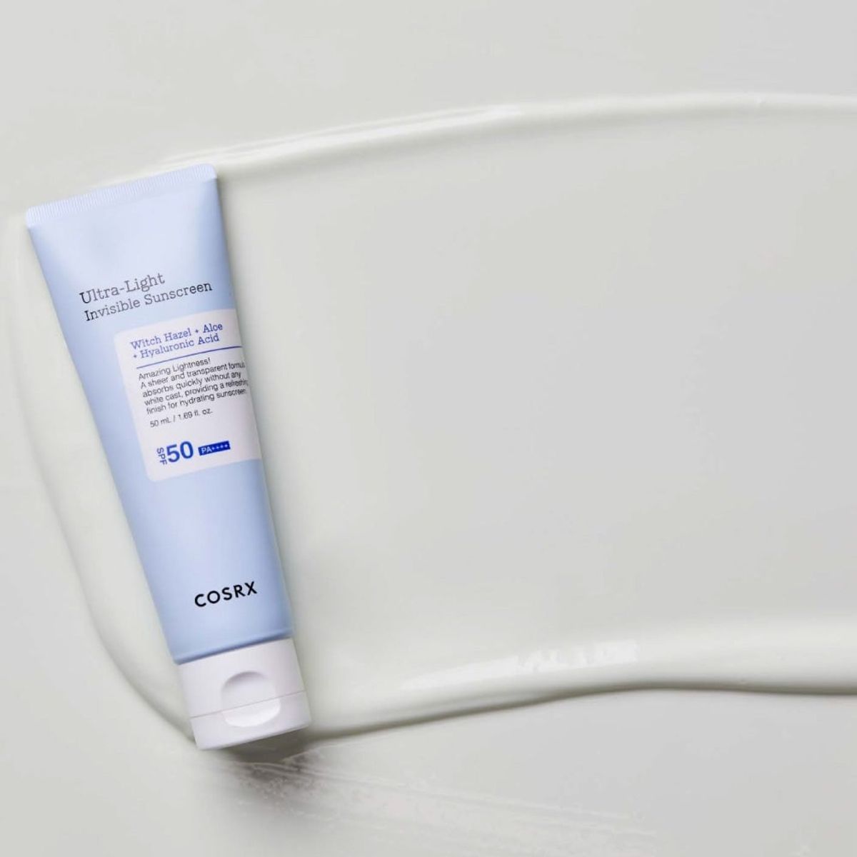 COSRX - Protector solar hidratante ligero con aloe ácido hialurónico