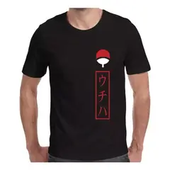 ROLY - Polera Negra Clan Uchiha Naruto