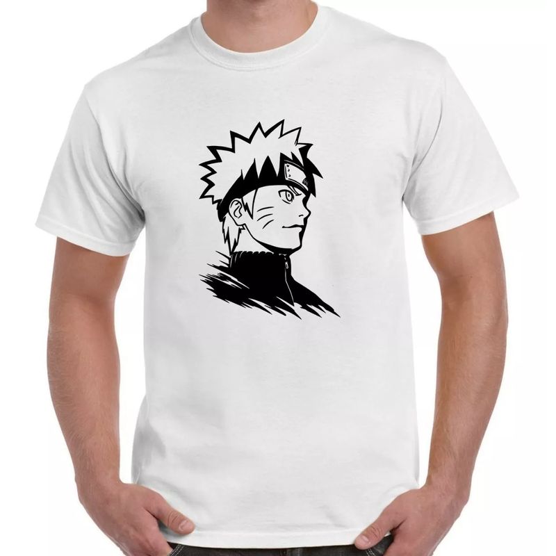 ROLY - Polera Blanca Naruto Uzumaki Anime
