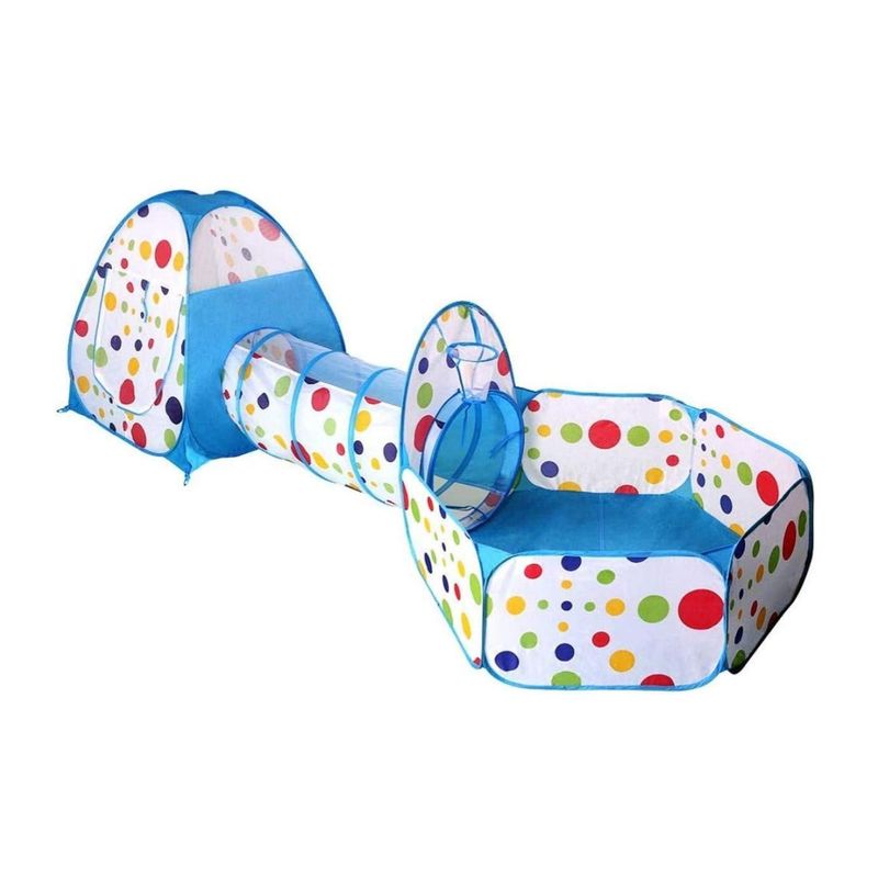 GENERICO - Carpa Piscina con Tunel Azul