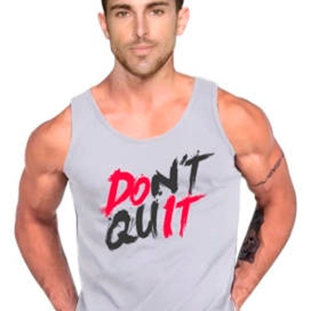 GENERICO - Polera Do It Dont Quit No Te Rindas Crossfit Tank Musculosa