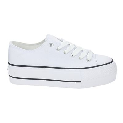 Imagen 1 del producto Zapatilla Mujer Blanco Casual Cruni-1