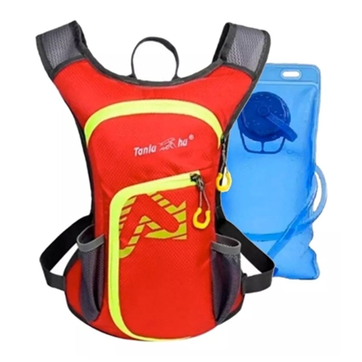 GENERICO - Mochila Camell Bolsa Hidratación Rojo