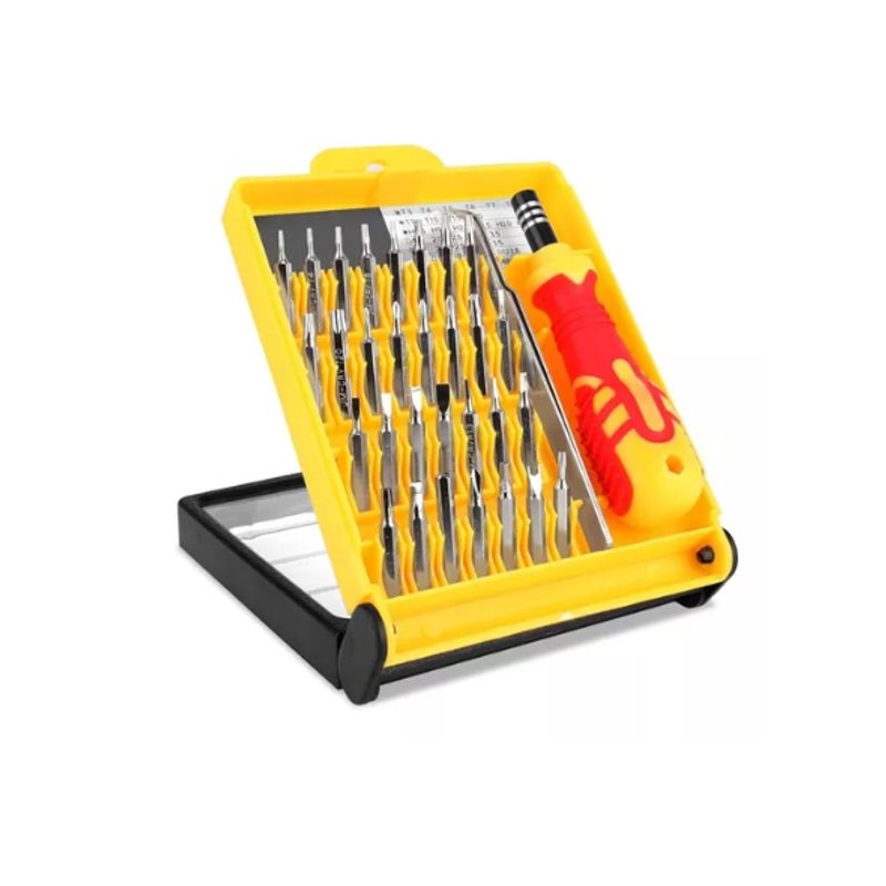 GENERICO - Set Kit Juego Destornillador Precisión 32 Piezas Marca Neva