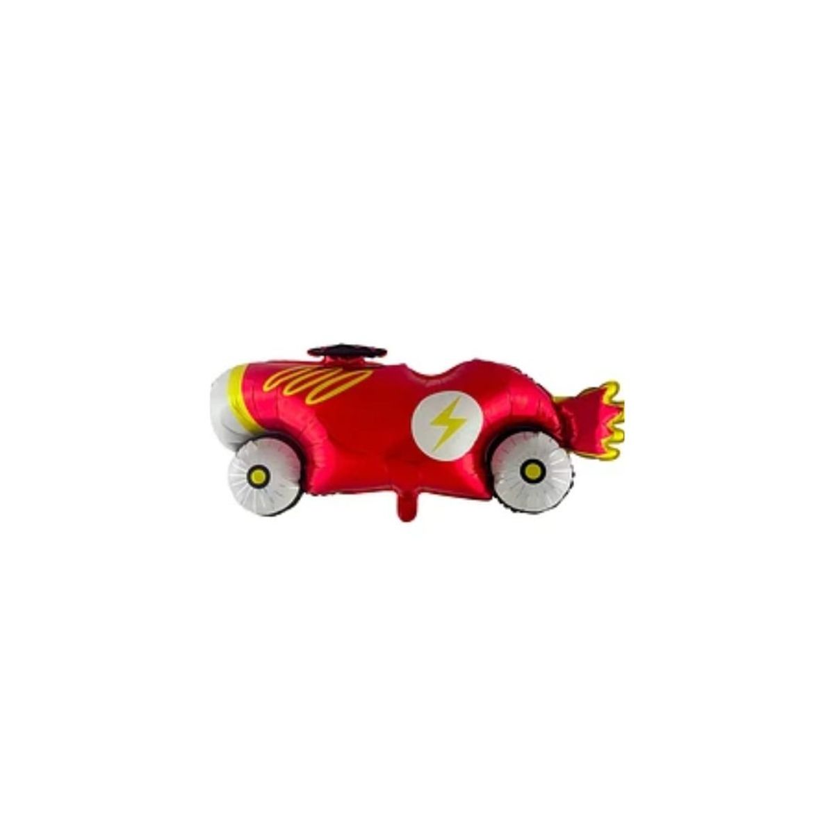 GENERICO - Globo Metalico Auto Rojo 50x93cm