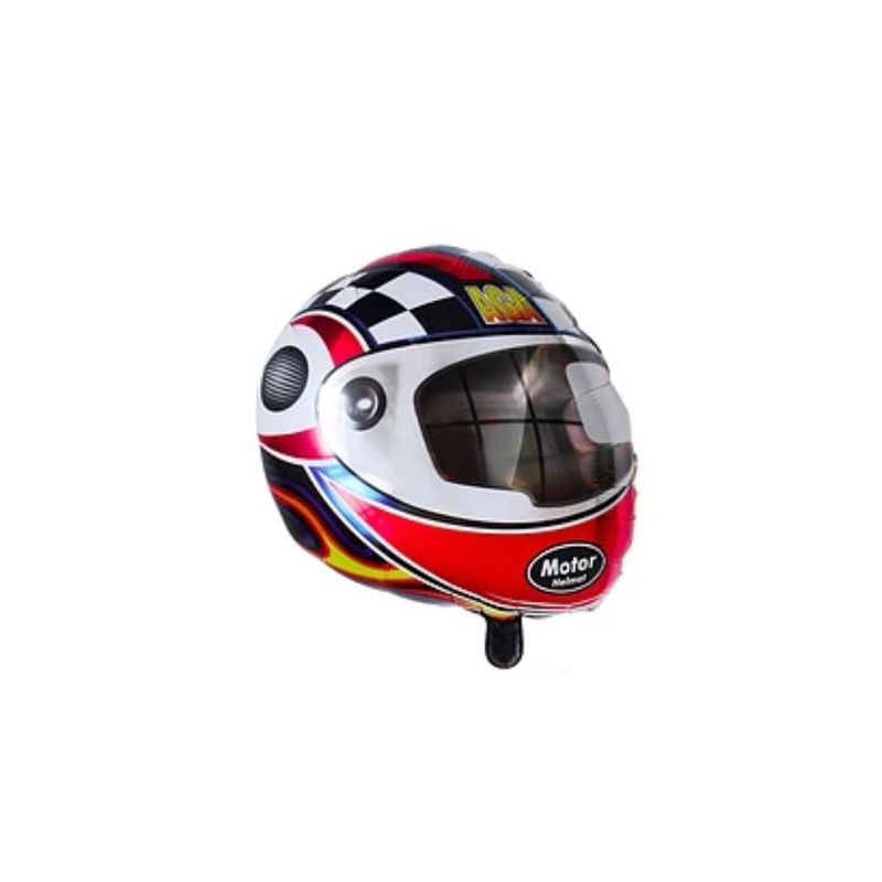 GENERICO - Globo Metalico Casco 51x53cm