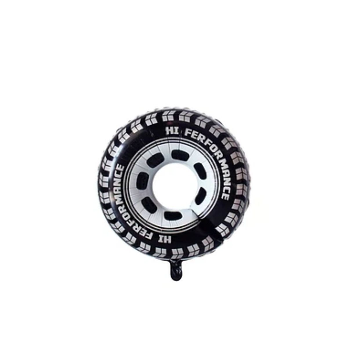 GENERICO - Globo Metalico Neumatico Auto 68x75cm