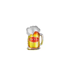 GENERICO - Globo Metálico Cerveza 52x71cm