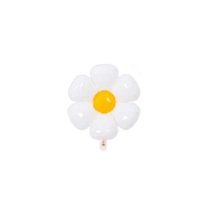 GENERICO - Globo Metálico Flor Margarita Pequeño 41x52cm