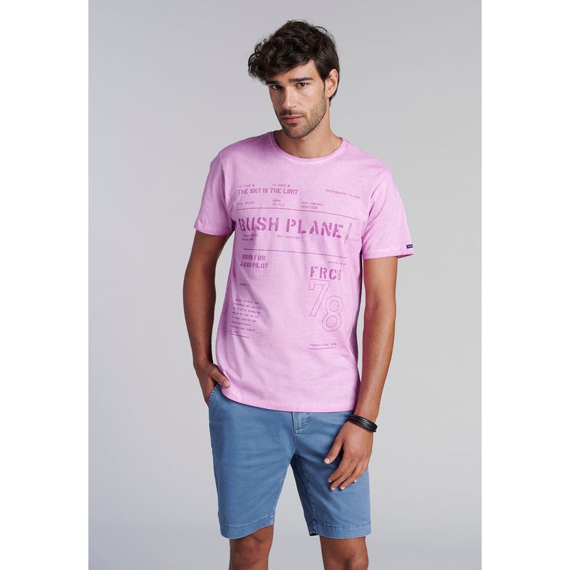 FEROUCH - Polera Seattle Rosado Ferouch