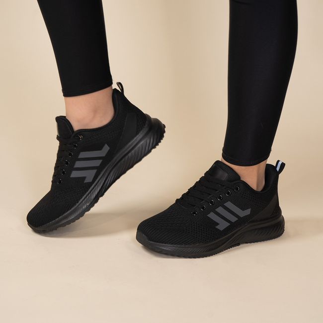 APOSTOL - Zapatilla Mujer Negro Andrea Apóstol