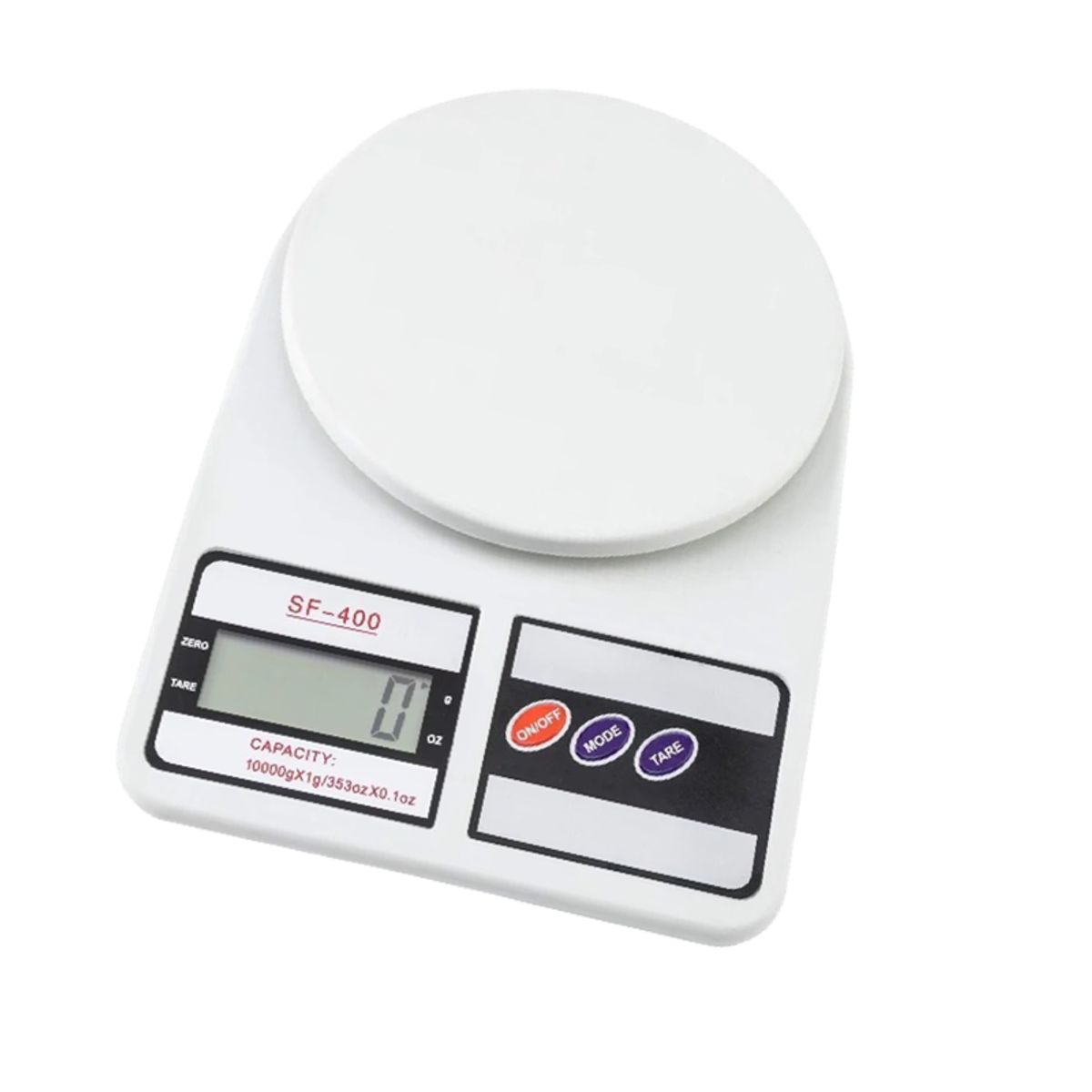 MERCADO CBF - Balanza De Cocina Pesa Digital Para Cocina o Comercio