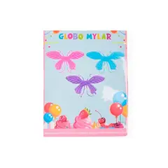 GENERICO - Globo Alas Mariposa Colores Surtidos