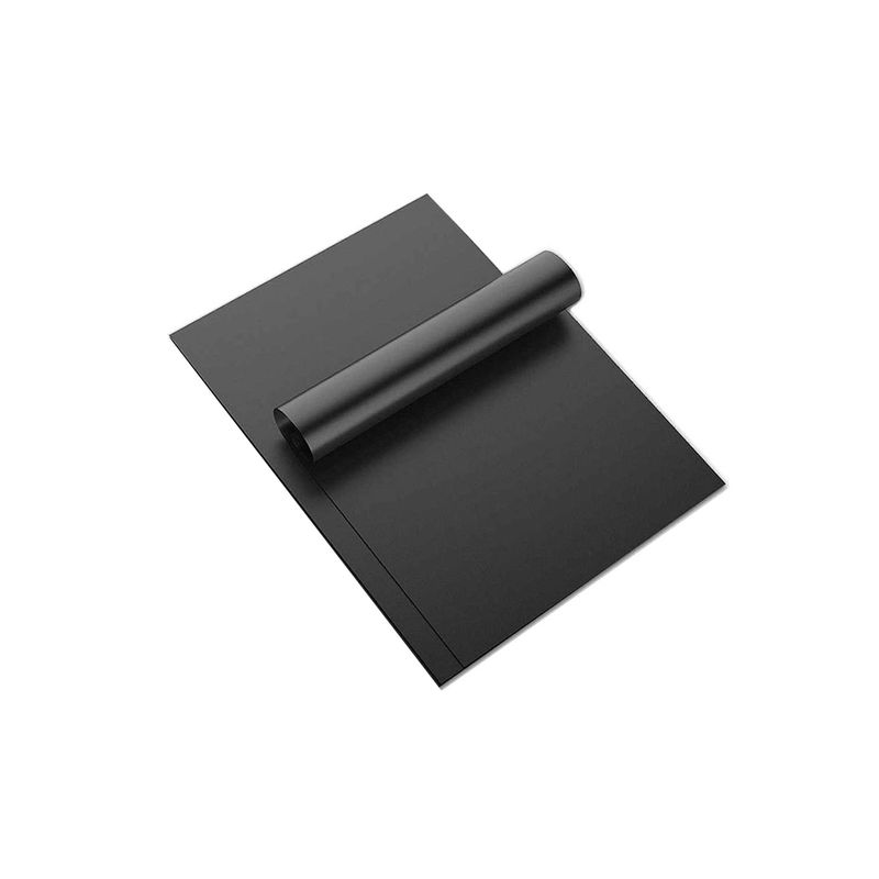 IMPORTCLICK - Set 2 Láminas Antiadherente Parrillas Reutilizable Negro - Negro