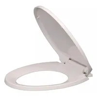 Asiento Y Tapa De Cierre Lento De Wc Blanca Fuscher