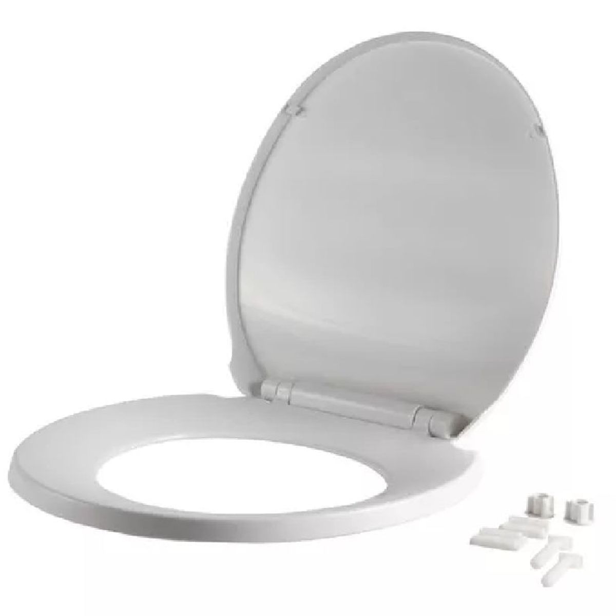 TAUMM - Asiento Y Tapa De Cierre Lento De Wc Blanca Fuscher Taumm