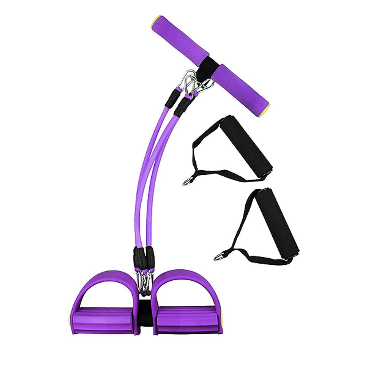 SDFIT - Set Push Off Ejercitación 3 En 1 Morado