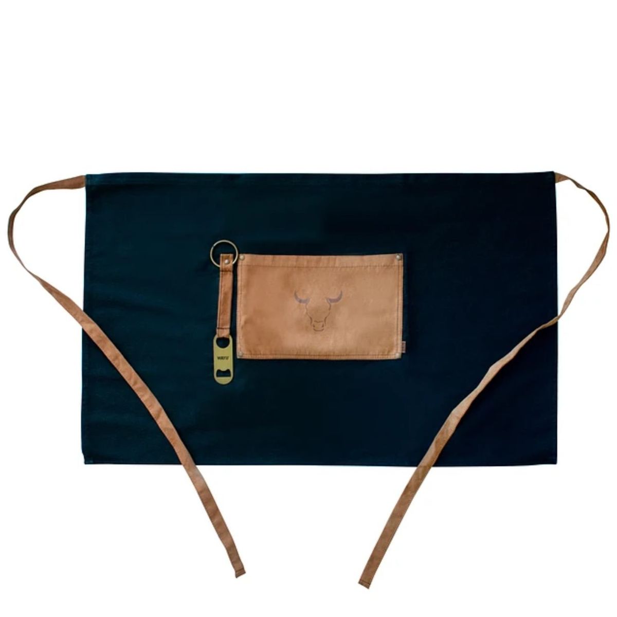 WAYU - Mandil Ajustable Con Destapador 48x80cm Wayu Parrilla Cocina BBQ