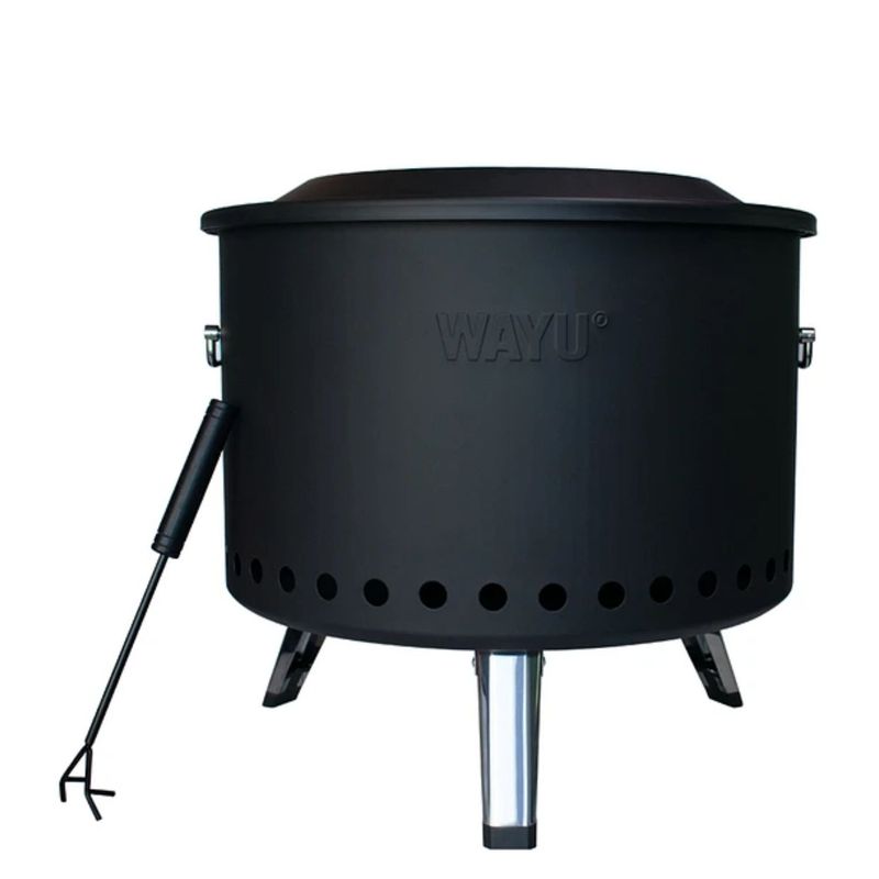 WAYU - Fogon Braseo Doble Combustion 55cm Wayu Asado Parrilla
