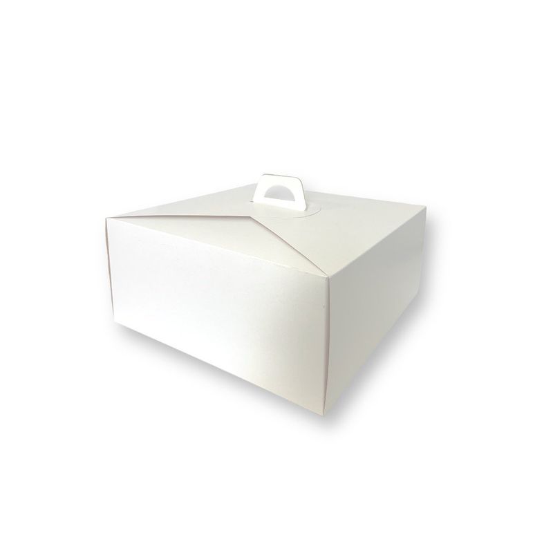 GENERICO - Pack 10 Cajas Para Tortas Altas 30x30x18cm