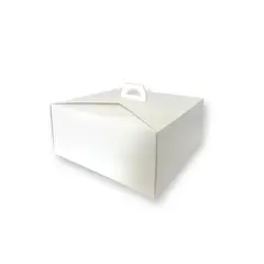 GENERICO - Pack 10 Cajas Para Tortas Altas 30x30x18cm