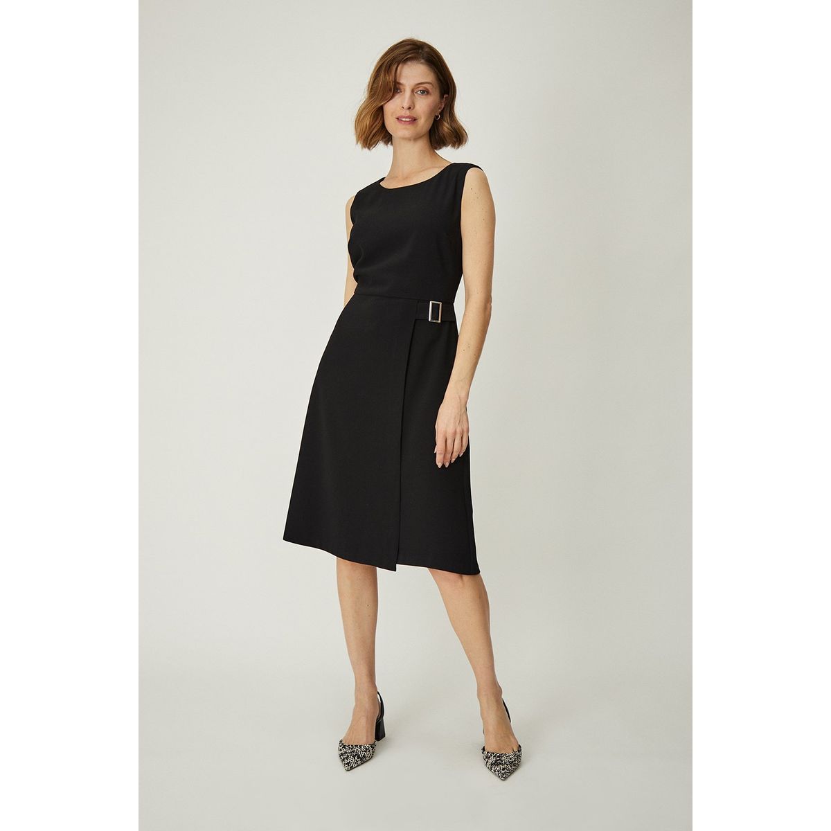 MA GRIFFE - Vestido Largo Negro Mujer Magriffe