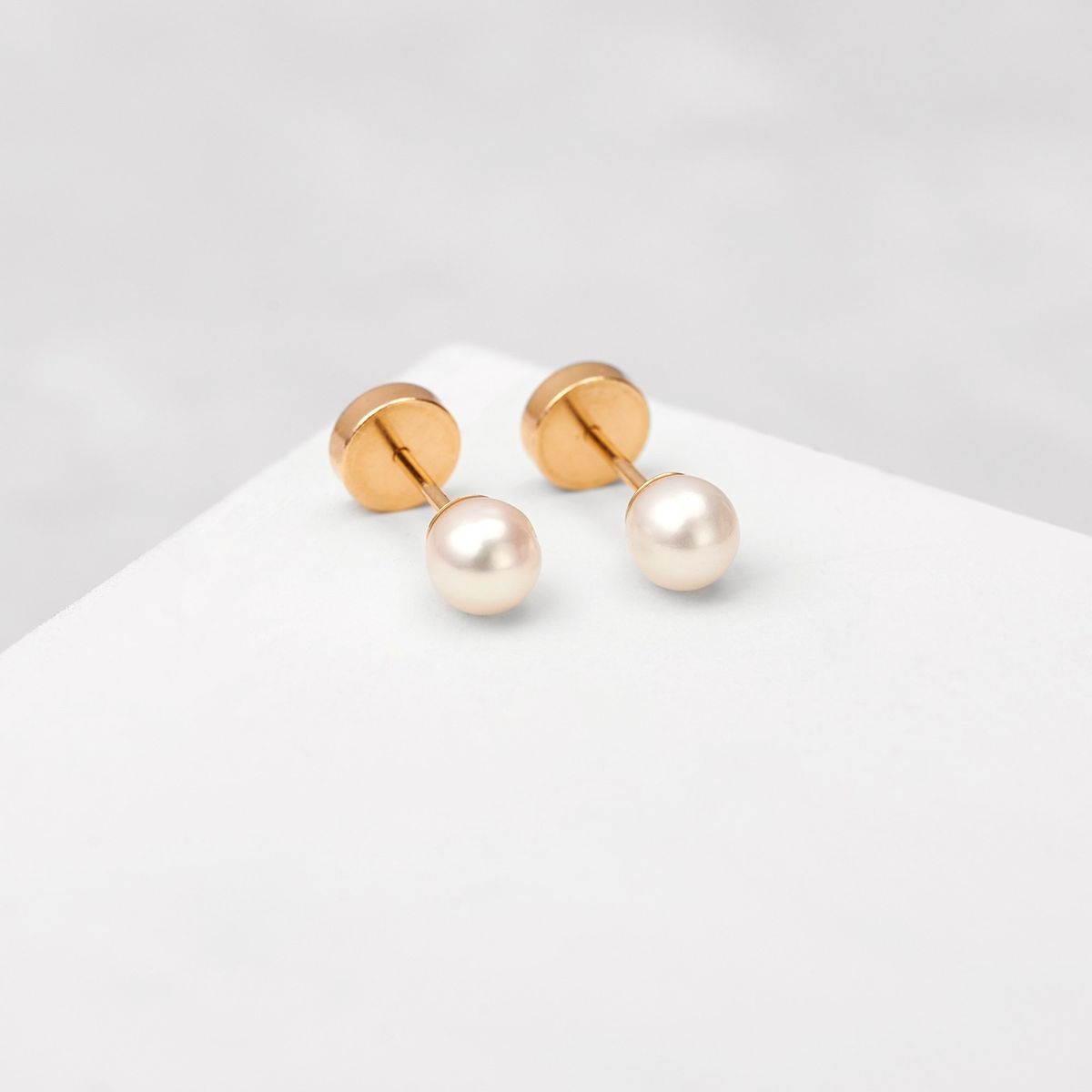 BY LAS CAYETANAS - Aros Abridores Perlas de cultivo en Oro 18k