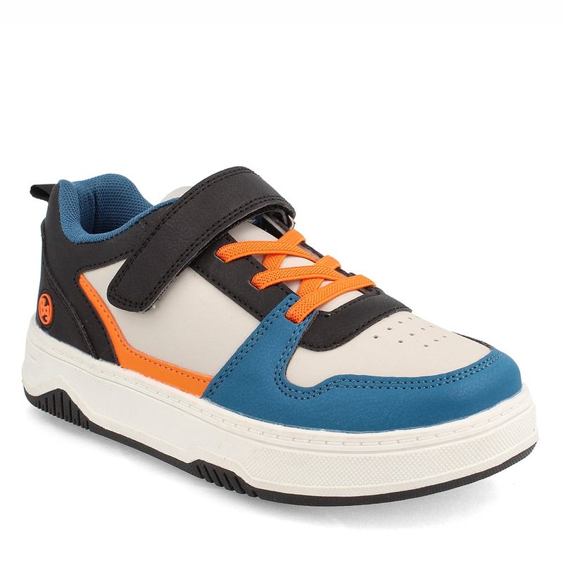 BUBBLE GUMMERS - Zapatilla Niño Bubblegummers Centennial Negro-Blanco