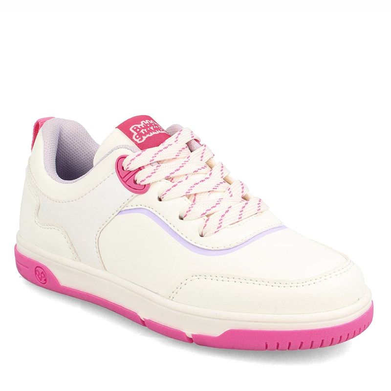 BUBBLE GUMMERS - Zapatilla Niña Bubblegummers Ballou Junior Blanco-Rosado