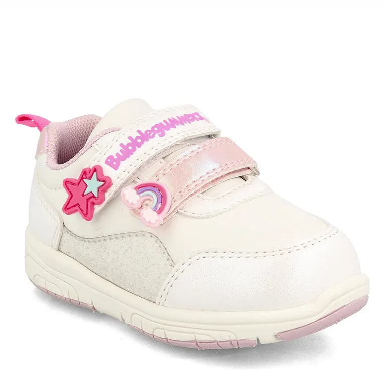 Zapatilla Niña Bubblegummers Soft Walker Blanco