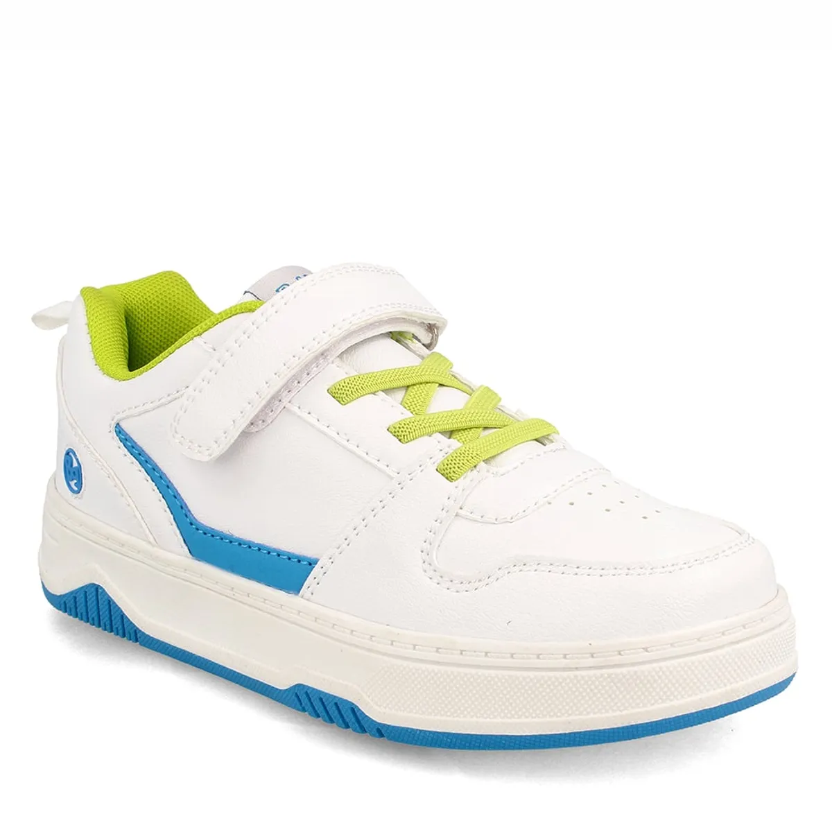 BUBBLE GUMMERS - Zapatilla Niña Bubblegummers Centennial  Blanco-Celeste