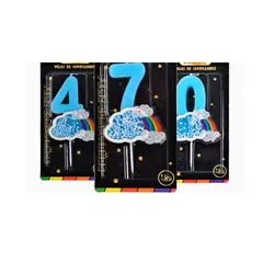 GENERICO - Vela Azul de Arco Iris