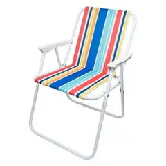 GENERICO - Silla De Camping Piscina Playa Plegable Liviana Hasta 100kg