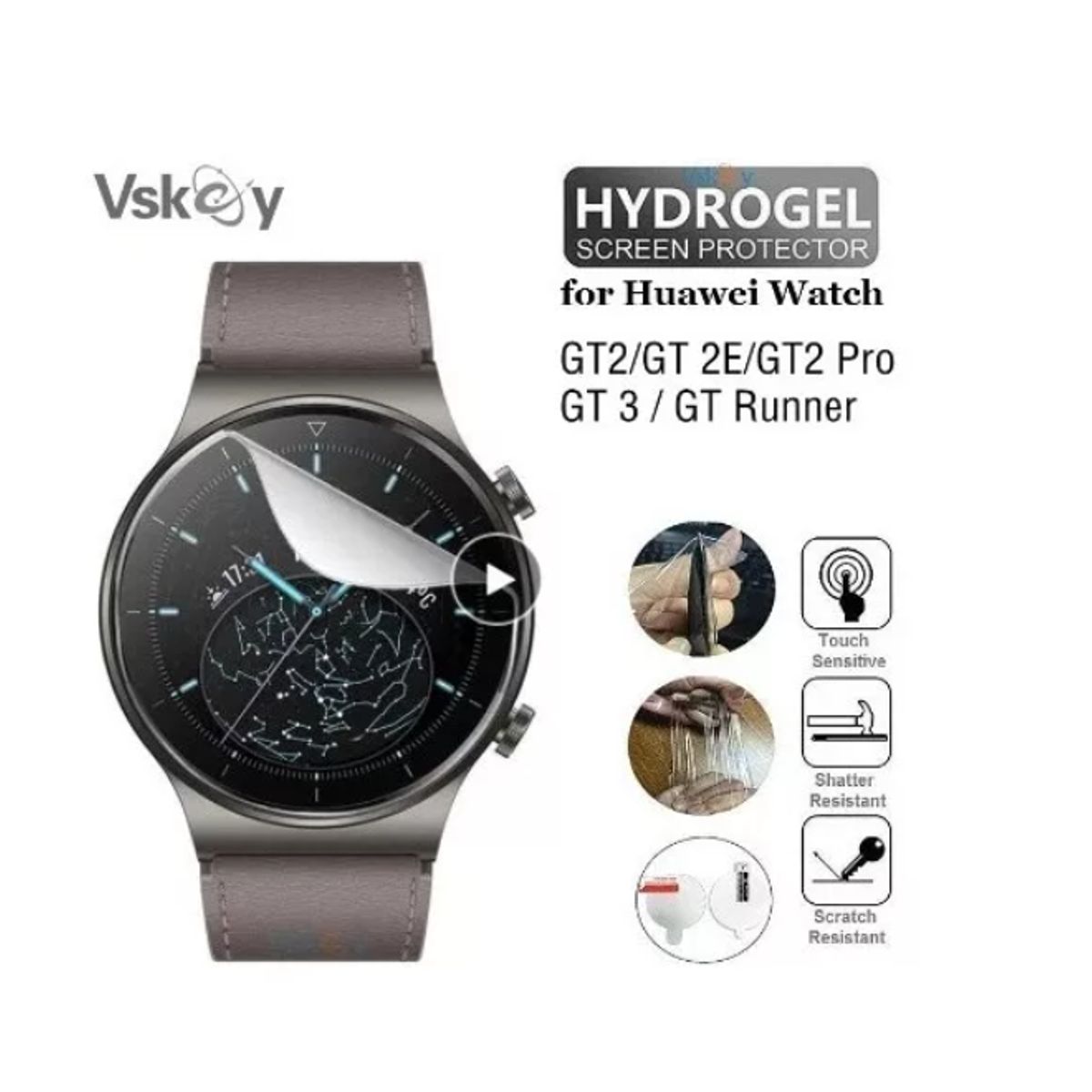 GENERICO - Pack Lamina Protectora De Pantalla Para Gt2pro - 3uni