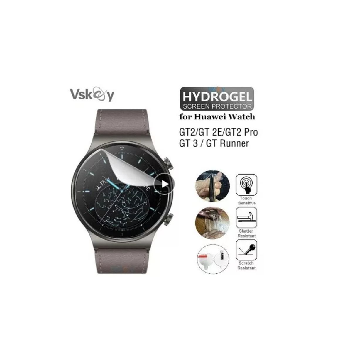 GENERICO - Pack Lamina Protectora De Pantalla Para Gt2pro - 3uni