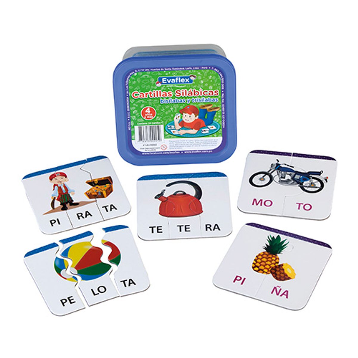 EVAFLEX - CARTILLAS   SILÁBICAS  EVAFLEX