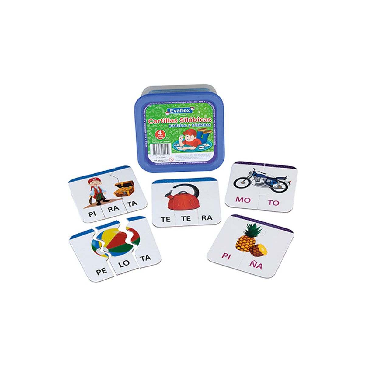 EVAFLEX - CARTILLAS   SILÁBICAS  EVAFLEX