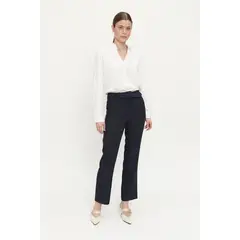 ASH - Pantalón Liso Cinturón Azul