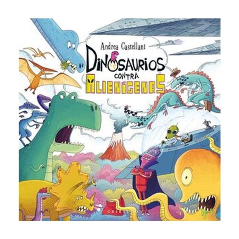 ANTARTICA LIBROS - Dinosaurios Contra Alienigenas