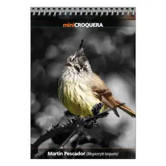 ANTARTICA LIBROS - Mini Croquera Martin Pescador